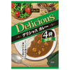 Hachi Foods, Délicieux Curry, Piquant moyen (170g x 4 sachets) x 12 boîtes
