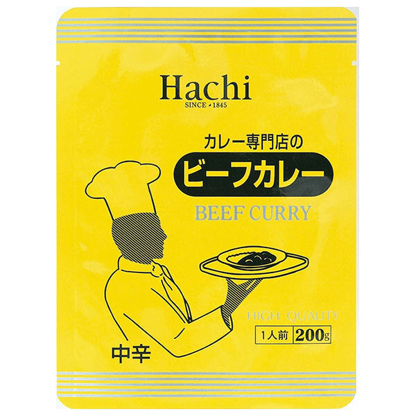 Hachi Foods Curry specialty store beef curry medium spicy 200g x 30 pieces [shipped in Japan]