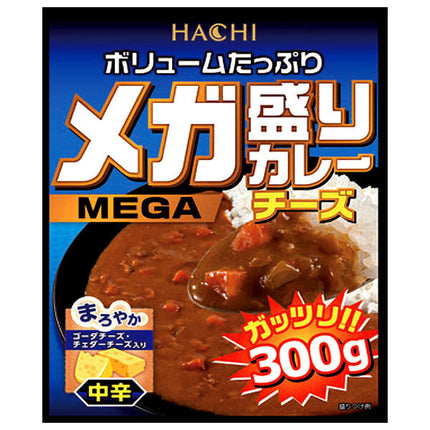 Hachi Foods Mega Curry Cheese 300g x 20 (10 x 2) morceaux 