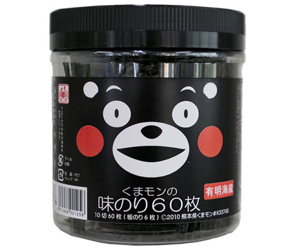 Kimura Nori Kumamon Flavored Nori 10-cut 60 sheets x 12 packs 