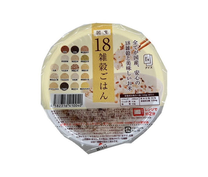 アイズ 国産18雑穀ごはん 160g×36個入