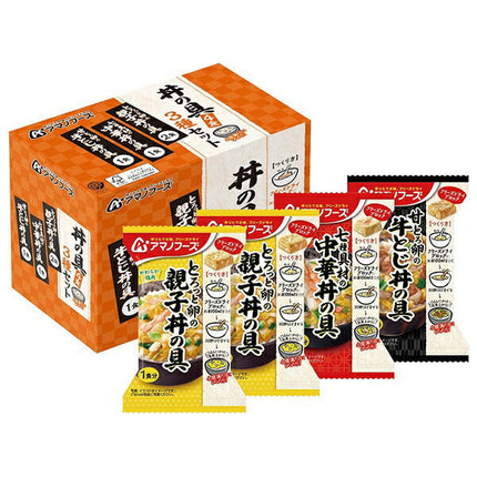 Amano Foods Freeze Dry Bowl Ingredients Set of 3, 4 Meals x 3 Boxes [Shipped in Japan]
