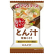 アマノフーズ フリーズドライ おみそ汁 とん汁 10食×6箱入【日本出荷】
