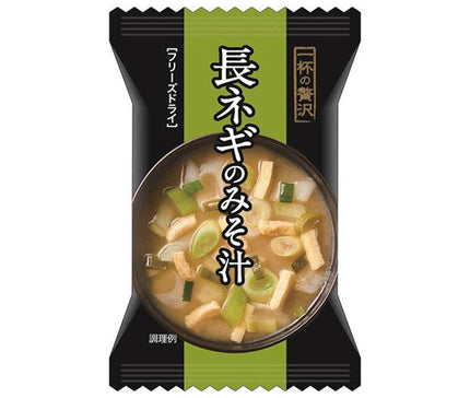 Hachi Foods Une tasse de soupe miso à l'oignon vert de luxe 8 portions x 2 pièces