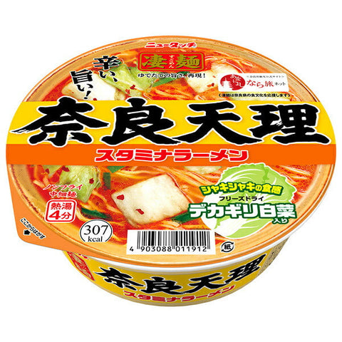 Yamadai New Touch Super Noodles Nara Tenri Stamina Ramen 112g x 12 pieces 