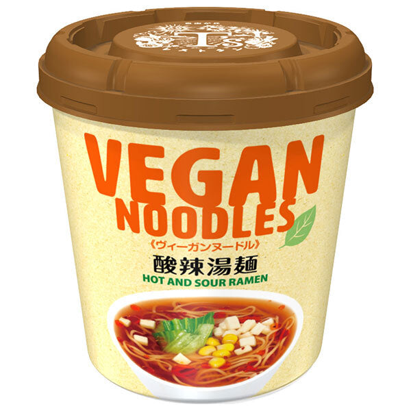 Yamadai Vegan Noodles Hot and Sour Noodles 56g x 12 pieces [Shipped in Japan]