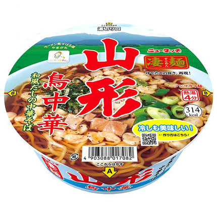 Yamadai New Touch Super Noodles Yamagata Chicken Chinese 108g x 12 pieces 