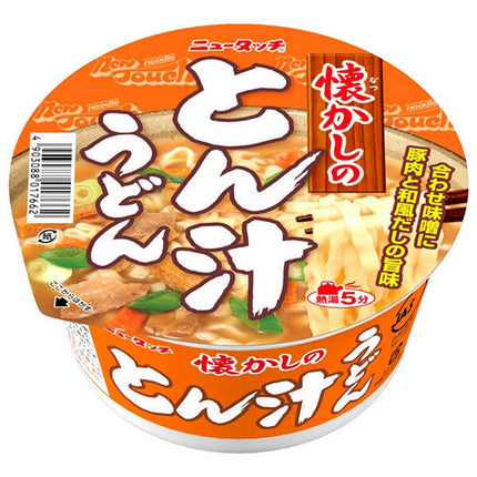 [12/25~5% de réduction sur tous les produits !!] Yamadai New Touch Nostalgic Tonjiru Udon 95g x 12 pièces