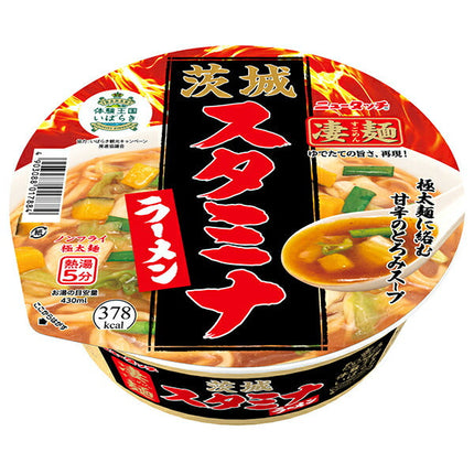 ヤマダイ ニュータッチ 凄麺 茨城スタミナラーメン 115g×12個入