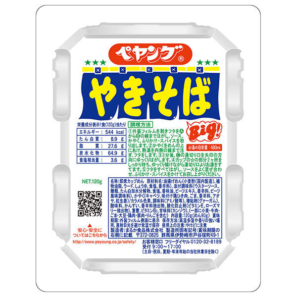 Sauce Payang Yakisoba 120g x 18 pièces 