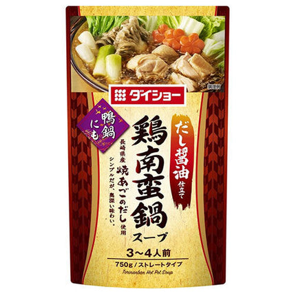 Daisho Chicken Nanban Hot Pot Soup 750g x 10 bags [shipped in Japan]