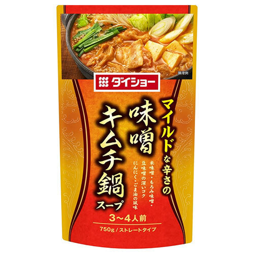 Soupe Hotpot Daisho Miso Kimchi 750 g x 10 sachets 