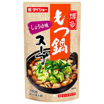Daisho Hakata Abats Hot Pot Soupe Sauce Soja Saveur 750g x 10 sachets 
