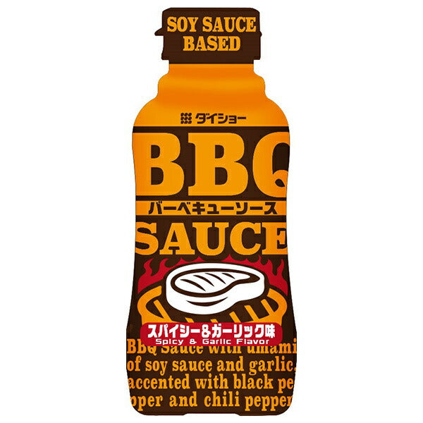 ダイショー BBQソース スパイシー&ガーリック味 240g×20本入【日本出荷】