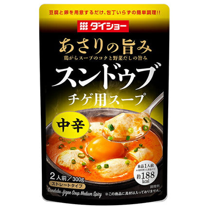 Daisho Sundubu jjigae soup medium spicy 300g x 20 bags [shipped in Japan]