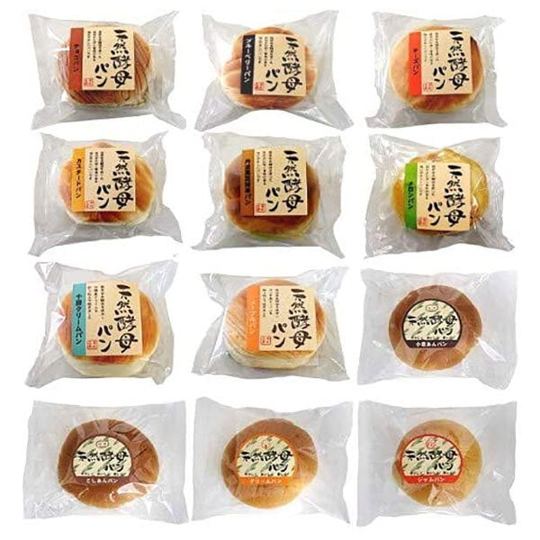 Dofuya Natural Yeast Bread Set of 12 [Shipped in Japan]