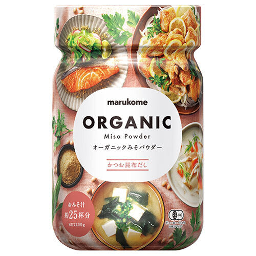 Marukome Organic Miso Powder Bonito Kelp Dashi 200g x 6 pieces [Shipped in Japan]