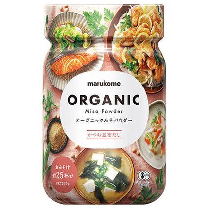 Marukome Organic Miso Powder Bonito Kelp Dashi 200g x 6 pieces [Shipped in Japan]