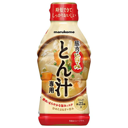 Marukome liquide miso tonjiru seulement 430g x 10 pièces 