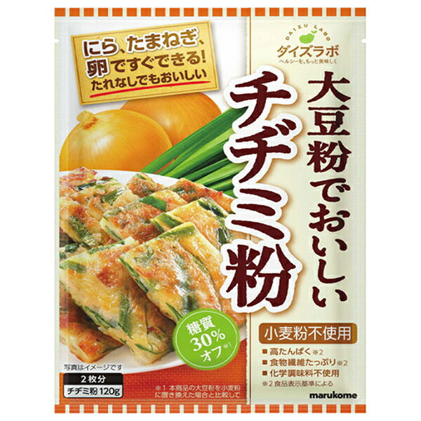 Marukome Daizu Labo Soybean Pancake Flour 120g x 40 bags [Shipped in Japan]