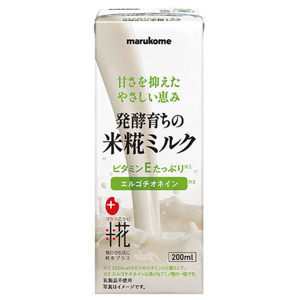 マルコメ プラス糀 発酵育ちの米糀ミルク 200ml紙パック×24本入【日本出荷】