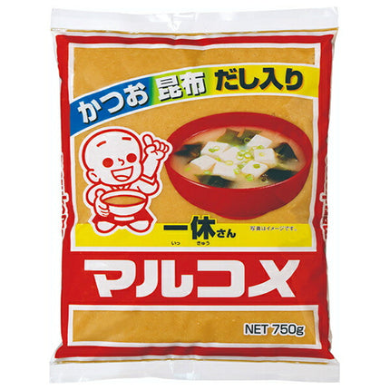 Marukome Ikkyu-san 750g x 12 pieces [shipped in Japan]