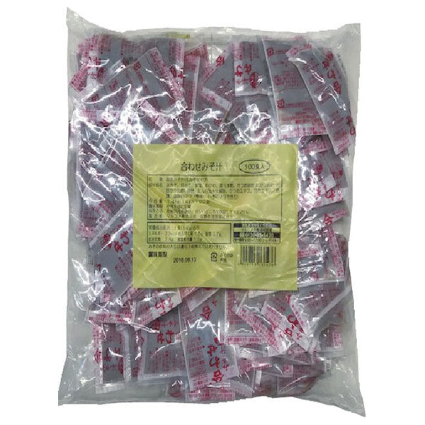 Marukome Commercial Raw Miso Soup, 100 servings x 6 bags [shipped in Japan]