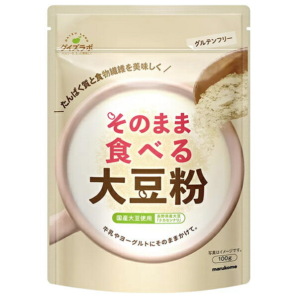 Marukome Soy Labo Farine de soja prête à consommer 100g x 40 sachets