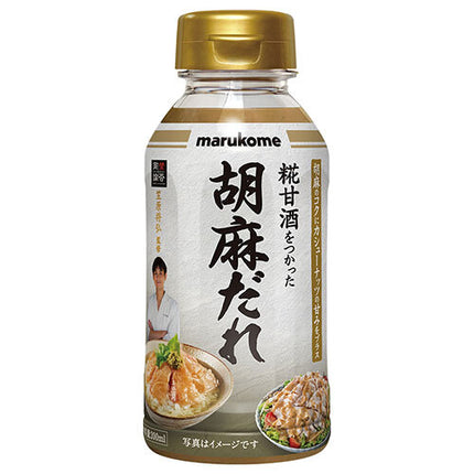 Marukome Pros and Cons Sesame Sauce 200ml x 8 bottles [Shipped in Japan]
