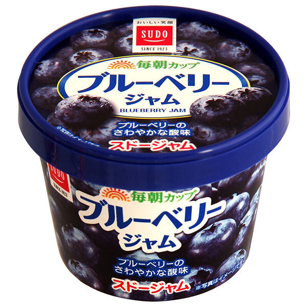 Sudo Jam Morning Cup Blueberry Jam 120g x 12 pieces [Shipped in Japan]