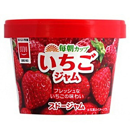 Sudo Jam Morning Cup Strawberry Jam 120g x 12 pieces [Shipped in Japan]