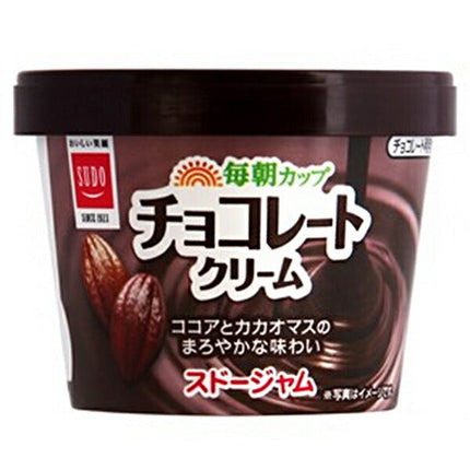 Sudo Jam Morning Cup Chocolate Cream 120g x 12 pieces [Shipped in Japan]