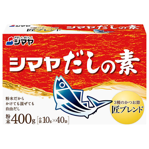 Shimaya Dashi Stock Powder 400g (10g x 40) x 16 boxes