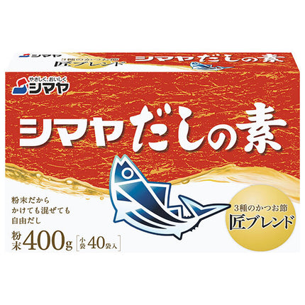 Shimaya dashi powder 400g (40 bags) x 16 boxes [shipped in Japan]