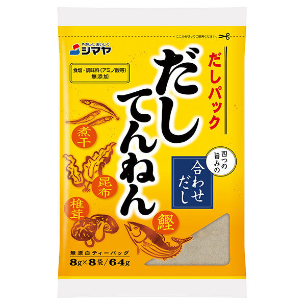 Shimaya Dashitennen (8g x 8) x 10 pieces [Shipped in Japan]