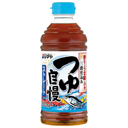 Shimaya Tsuyu Jimin Straight 500ml plastic bottle x 12 bottles [shipped in Japan]