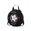 Kid's Small Schoolbag Personalized Creative 3D Cartoon Tire Kindergarten Backpack