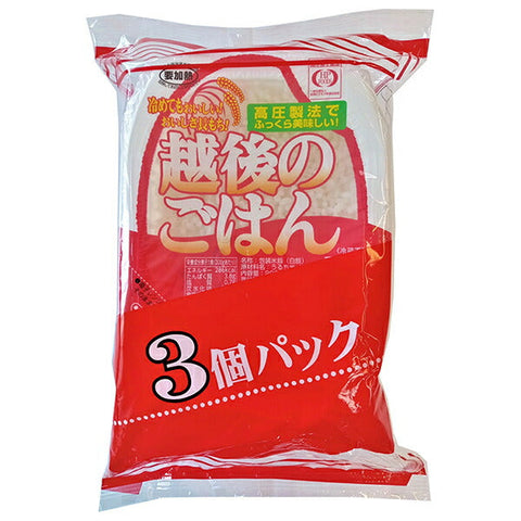 Echigo Seika Echigo Rice 200g x 3 pieces x 8 bags 