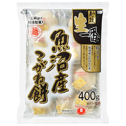 Echigo Seika Nama Ichiban Uonuma Kogane Maru Mochi 400g x 20 bags [Shipped in Japan]