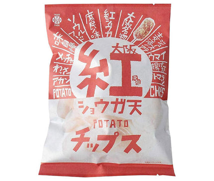 Paquet Idée Chips de Pommes de Terre Tempura au Gingembre Beni Osaka 100g x 5 sachets