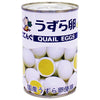 Tengu Canned Quail Eggs Boiled in Water Made in Japan JAS No. 7 Can 150g Can x 24 Cans 