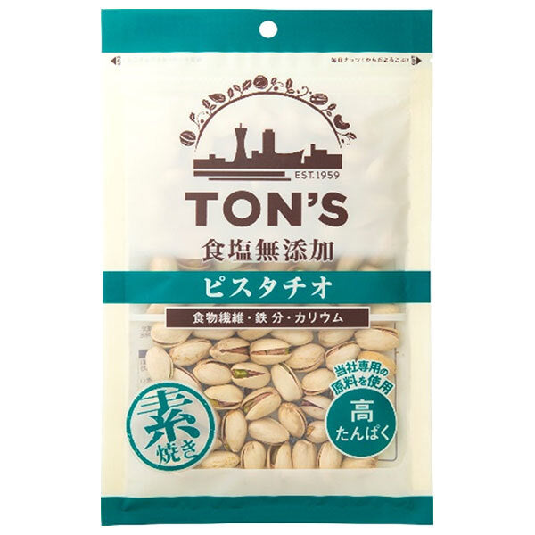 Toyo Nuts Ton Salt-free Pistachio 150g x 10 bags [Shipped in Japan]