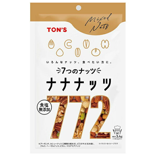 Toyo Nuts Salt-free Nana Nuts 140g x 10 bags [Shipped in Japan]