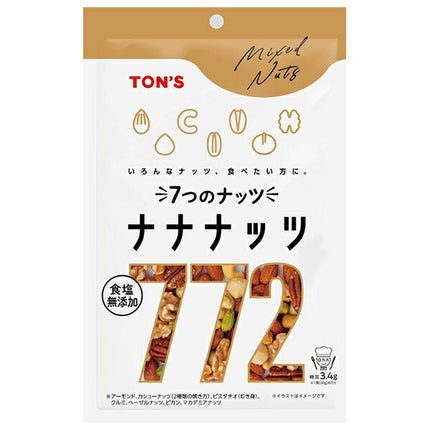 Toyo Nuts Salt-free Nana Nuts 140g x 10 bags [Shipped in Japan]