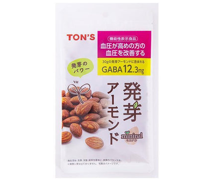 Toyo Nuts Ton Functional Sprouted Almonds 60g x 10 bags 