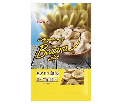 Toyo Nuts Ton Banana Chips 100g x 10 bags [shipped in Japan]