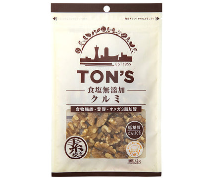 [11/25~ 10% off all products!!] Toyo Nuts Ton Salt-free Walnuts 95g x 10 bags