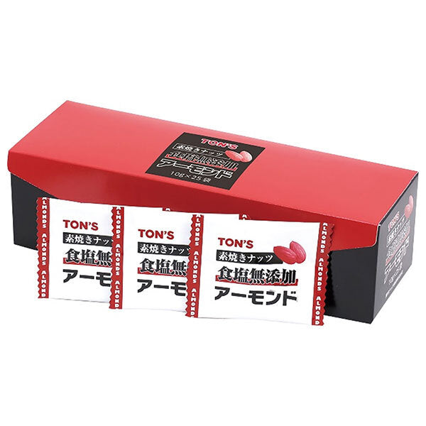Toyo Nuts Ton Unglazed Almonds 250g (10g x 25 bags) x 8 boxes [shipped in Japan]