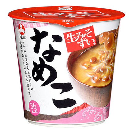 Asahimatsu Raw Misozui Nameko 60g x 6 pieces [Shipped in Japan]