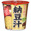 Asahimatsu Asahimatsu Cup Raw Miso Zui Hikiwari Natto Soup 15.5g x 6 pieces [Shipped in Japan]